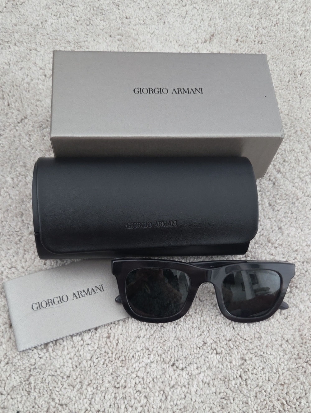 Giorgio Armani Black Sunglasses NWT